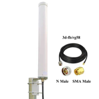 698-3800mhz omni antenna 5G antenna long distance UWB omni-directional wifi antenna huawei zte router booster repeater antenna