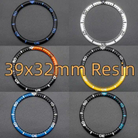 SKX6105 SKX6139 Resin 39mm Bezel Insert For Seiko Mod Watch Case Dial Chapter Ring Repair Tool Men's Diving Watch Replacement