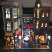 Led Light Set For Lego Building City Street 10255 The Assembly Square Toys Compatible 15019 Blocks Creator City Street Lighting
