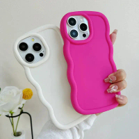 เคสโทรศัพท์ซิลิโคนลายคลื่นและลูกกวาด สำหรับ Samsung M55, M32, M12, C55, M55, M32, M23, M22, M15, M14