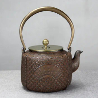 Special clearance tortoise shell, old iron pot, cast iron, uncoated, boiled, non boiled, hand made iron pot