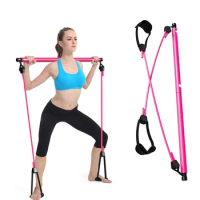Pilates Bar Kit with Resistance Band, Adjustable Pilates Exercise Stick Toning Bar Box OEM Support Yoga Exercise 500 3-7 Days