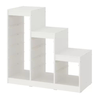 TROFAST 收納櫃框, 白色, 99x44x95 公分