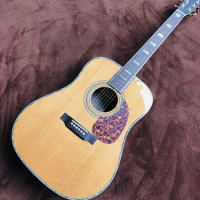Free shipping handmade handmade acoustic guitar 41 inch D solid wood top back sandalwood acoustic guitar