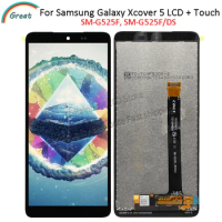 5.3" For Samsung Galaxy Xcover 5 G525F G525F/DS LCD Display Touch Panel Glass Screen Digitizer Assembly For Samsung G525F LCD