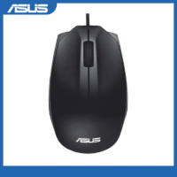ASUS UT280 Black Optical USB Wired Portable Mini Office Mouse 99X60X36mm 1000DPI 3 Buttons For PC Laptop