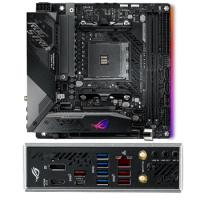 AMD X570 ROG STRIX X570-I GAMING X570i motherboard Used original Socket AM4 DDR4 64GB USB3.0 M.2 NVME SATA3 Desktop Mainboard