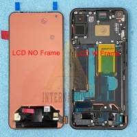 6.55'' Original OLED For Nothing Phone (1) One LCD Display A063 Screen Frame+Touch Digitizer For Nothing Phone 2 Phone Two A065