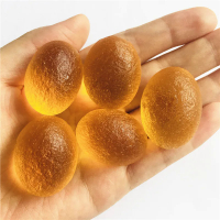 20-25g Libyan natural Czech gold meteorite impact glass stone crystal energy stone 1pcs
