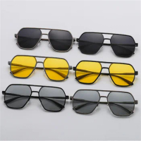 Aluminum Magnesium Polarized Sunglasses Luxury Metal Photochromic Sun glasses Men Women Driving Fishing Eyewear UV400 Shades