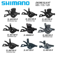 SHIMANO DEORE XT SLX SL M4100 M5100 M6000 M6100 M7100 M8100 Shifter Lever Right 10 11 12 Speed Mountain Bike MTB Bicycle