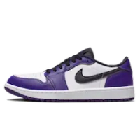 AIR JORDAN 1 LOW GOLF COURT PURPLE