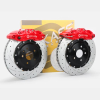 High Quality Big Brake System 6 Pots Caliper With 380MM Disc for Audi A7 20inch Front Wheel