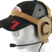 Hot sale Airsoft Headset! Bowman Elite II Tactical Headset Military Paintball Hunting Sniper Bowman Headsets Z-027