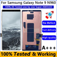 Super AMOLED LCD touch screen digitizer,Working, for Samsung Galaxy Note 9 LCD n9600, n960d, n960f, new parts display Note9