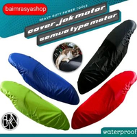 SARUNG JOK / COVER JOK WATERPROOF MATIC, BEBEK GL CB VERZA MERAH