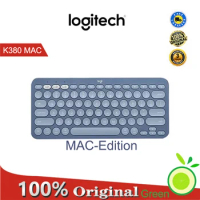 Logitech K380 MAC Multi device Wireless Bluetooth Keyboard Tablet Laptop Portable Slim Keyboard for MAC