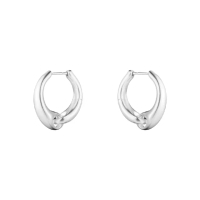 【Georg Jensen 官方旗艦店】REFLECT 耳環 大號(純銀 耳環)