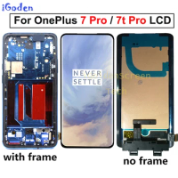 Original LCD For OnePlus 7 Pro LCD Display Touch Screen Digitizer Assembly Replacement For OnePlus 7t Pro LCD