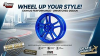 velg mobil jazz yaris brio mobilio calya agya sigra vios avanza VTI, Estilo, Fit, Freed, Ferio, Geni