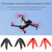 3-Blade Drone Propeller for DJI AIR 2S/Mavic AIR2 Spare Low Noise Strong Pulling Force for DJI AIR Drone Accessories