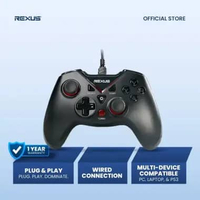 Rexus Pro Gaming Gamepad GX2 Hitam