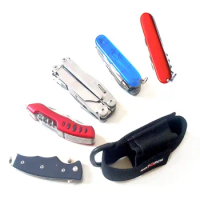 Outdoor Tactical Multipurpose Nylon Sheath For All 91mm Swiss Army Knife Protective Case