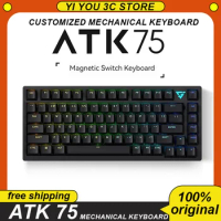 ATK75 Magnetic Switch Mechanical Keyboard Aluminum Alloy Gasket Quick Trigger Varolant Gaming Keyboard Mac Office Accessories