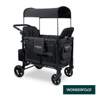 WonderFold W2 Elite菁英多功能嬰兒推車(嬰兒車、寵物推車、遊戲車、露營車 一車多用的家庭戰車)