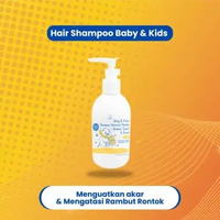 Shampo Bayi dan Anak Natural Gentle Hair Wash Shampoo Baby Kids 250ml Anti Rambut Rontok
