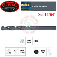 Mata bor besi 19/64 inchi ( 19/64\ ) HSS merk SOMTA"