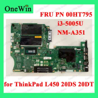 FRU 00HT795 for L450 20DS 20DT Lenovo ThinkPad Laptop Integrated Motherboards 100% Test AIVL1 NM-A351 MB Intel Core i3-5005U CPU