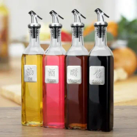 Sprayer Bottle Olive Pourer Wine Boat Sauce Nozzle Liquor Oil Dispenser ASB Lock Leak-Proof Plug Bottle Stopper Kitchen Tool