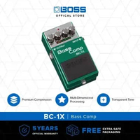 BOSS Stompbox Bass Pedal BC-1X Bass Comp Pedal Efek Bass