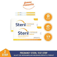 Test Pack Steril Strip Alat Tes Kehamilan 2x