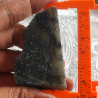 NATURAL JADEITE JADE GIOK NABIRE BULU CENDRAWASIH