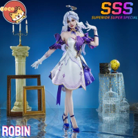 Star Rail Robin Cosplay Costume Game Honkai Star Rail Penacony Idol Robin Cosplay Halloween Costume Robin Cosplay CoCos-SSS
