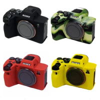 NEW For Sony A7R4 Silicone Case Camera Protective Body Cover Camera Bag Newest For Sony A7 IIII A7R4 A7R mark 4 A7M4 4 Colors