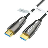 HDMI fiber optic cable 4K@60Hz HDMI 2.0 cable 1 -100m male to male AOC Active Optical Fiber 18Gbps HDR HDCP ARC for TV Computer