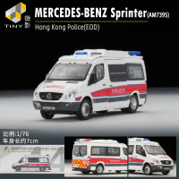 Diecast TINY Mercedes Benz Sprinter AM7395 Polisi Hongkong Police 1:64