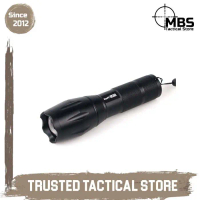 Senter LED Tactical Flashlight Cree XM-P50 8000 Lumens Senter Cree