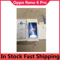 International Version Oppo Reno 6 Pro CPH2247 Mobile Phone 12GB RAM 256GB ROM 65W Charger 6.55" AMOLED 90HZ 64.0MP Camera NFC