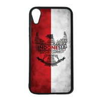 Casing Custom Case Iphone XR Case Softcase Motif Indonesia 01