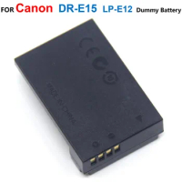 DR-E15 DC Coupler LP-E12 LPE12 Fake Battery Power Charger Adapter For Canon ACK-E15 EOS-100D Kiss x7 EOS Rebel SL1 SX70HS