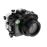 Seafrogs Diving Case Waterproof Camera Housing For Sony A7CII A7C II A7C2 Flat Lens Underwater 40m/130ft Photography Lighting