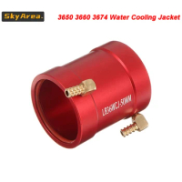 RC Boat Motor Water Cooling Jacket Sleeve for RC Brushless Motor 3650/3660/3674 Gasoline Jet Boats Parts