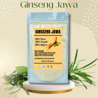 100 GRAM BUBUK GINGSENG JAWA KOLESOM JOWO TALINUM PANICULATUM JAVANESE GINSENG JEN SHEN POWDER TEPUN