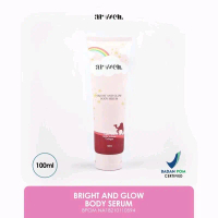Arvven bright and Glow body serum/lotion pemutih dan pencerah BPOM