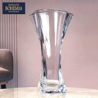 捷克BOHEMIA水晶玻璃花瓶家用輕奢水養花器大號花瓶擺件北歐創意