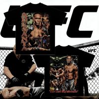 Áo thun chủ đề UFC Israel Adesanya 2026, dáng rộng cho mùa hè, phù hợp cho cả nam và nữ